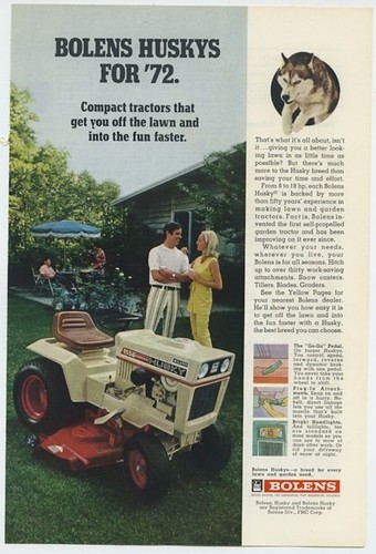 Bolen huskys compact tractors - huskys,