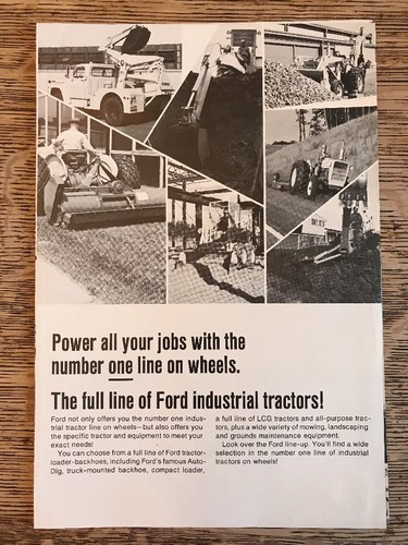 Vintage ford industrial - vintage,