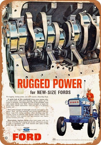 Metal sign 1965 - 1965, ford