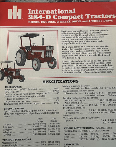 Vintage international 284 - vintage, 284-d