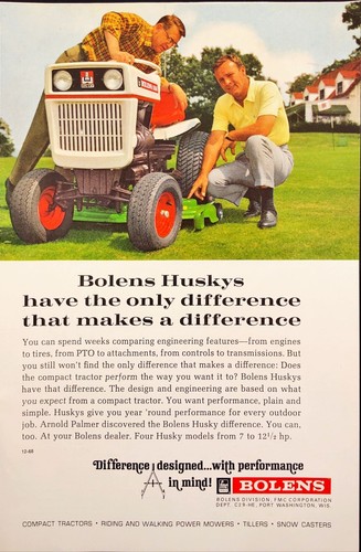 1968 bolens huskys compact - 1968,