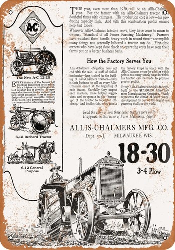 Metal sign 1921 - metal,