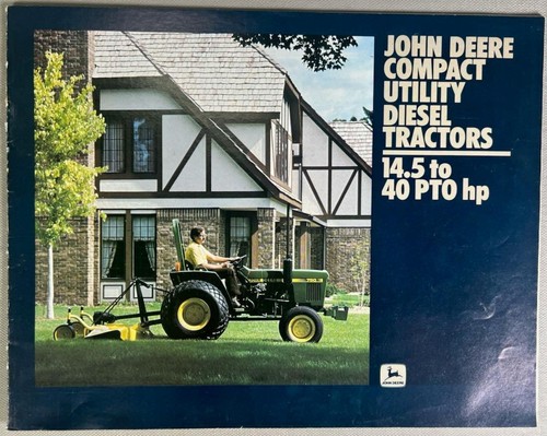 Vintage 1982 john deere - john,