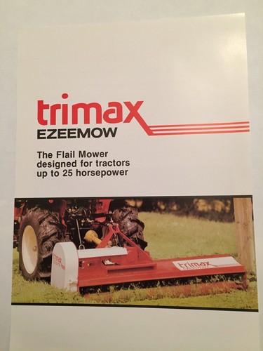 Trimax ezeemow flail - trimax,