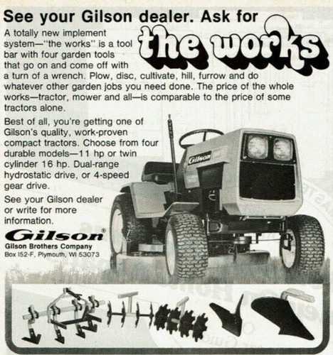 Vintage print 1979 gilson - print,
