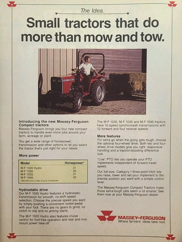 Massey ferguson compact - massey-ferguson,