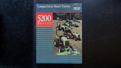 Deutz allis 5200 series - deutz,