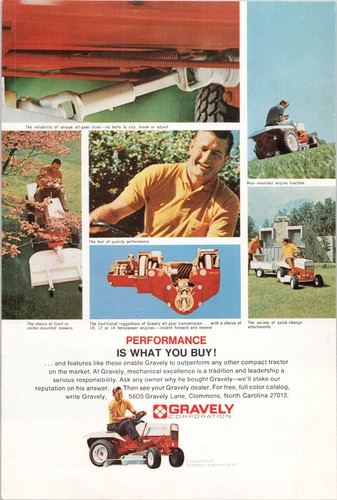 Gravely corporation 1969 - corporation,
