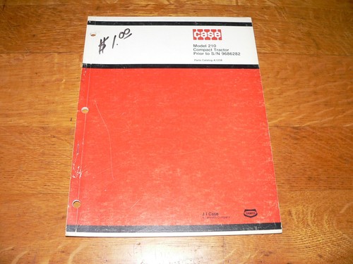 Vintage parts catalog a1258 - parts, #a1258